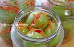 Фаршированные зеленые помидоры на зиму: рецепт с фото, Легкие рецепты