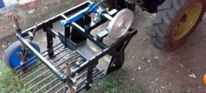 Картофелекопалка для мотоблока, самодельная — чертежи, видео, Мотоблок и мотокультиватор своими руками