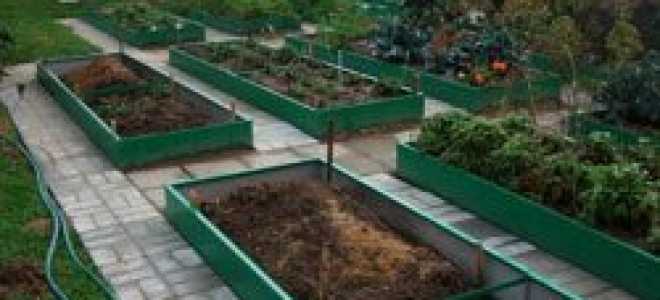 Грядки из металла с полимерным покрытием: достоинства, фото, отзывы, как установить своими руками