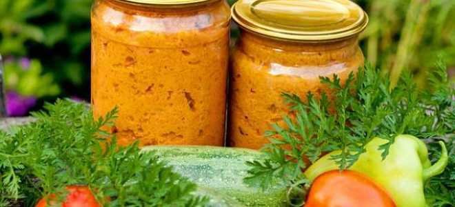 Кабачковая икра без обжарки: рецепт