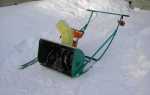 Снегоуборщик своими руками: самодельная ручная снегоуборочная машина на колесах