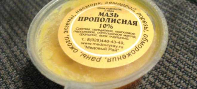 Мазь прополиса: инструкция по применению, от чего помогает, как приготовить