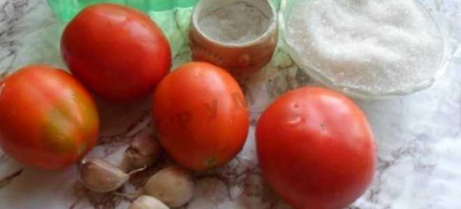Лучшие рецепты помидоров под снегом с чесноком на зиму с фото пошагово