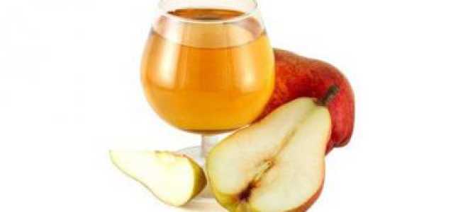 Грушевый сидр в домашних условиях: рецепт