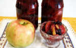 Варенье из яблок с черноплодной рябиной — рецепт с фото