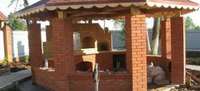 Как построить беседку из кирпича с мангалом, выбираем подходящий проект, фото вариантов беседок