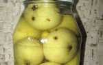 Яблоки моченые в 3-литровых банках