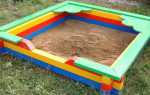 Песочница для детей на дачу своими руками: идеи для детской площадки